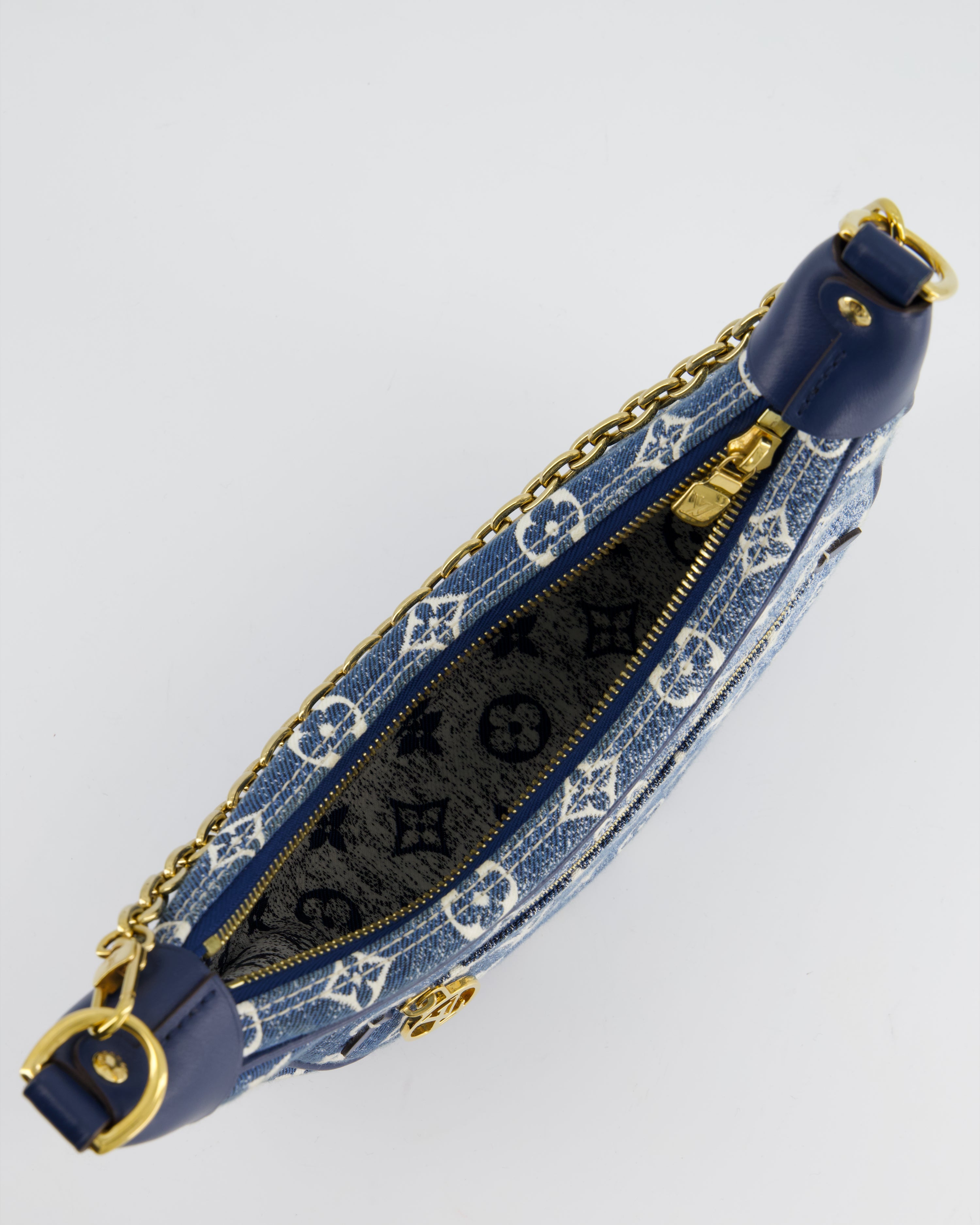 *HOT* Louis Vuitton Denim Monogram Loop Bag