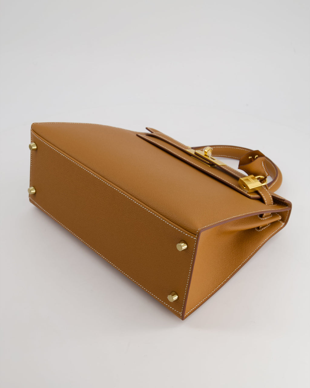 *HOLY GRAIL* Hermès Kelly 28 Sellier  Bag in Gold Epsom Leather with Gold Hardware