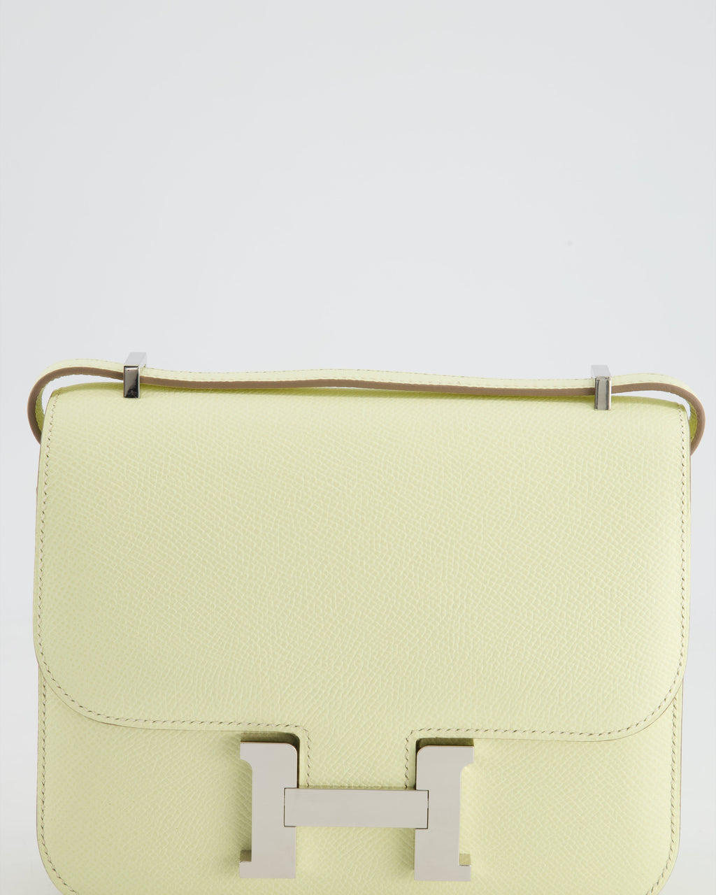 *NEW COLOUR* Hermès Constance III 18 Miroir Bag in Jaune Milton Epsom Leather with Palladium Hardware