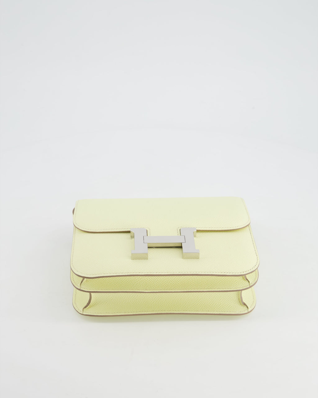 *NEW COLOUR* Hermès Constance III 18 Miroir Bag in Jaune Milton Epsom Leather with Palladium Hardware
