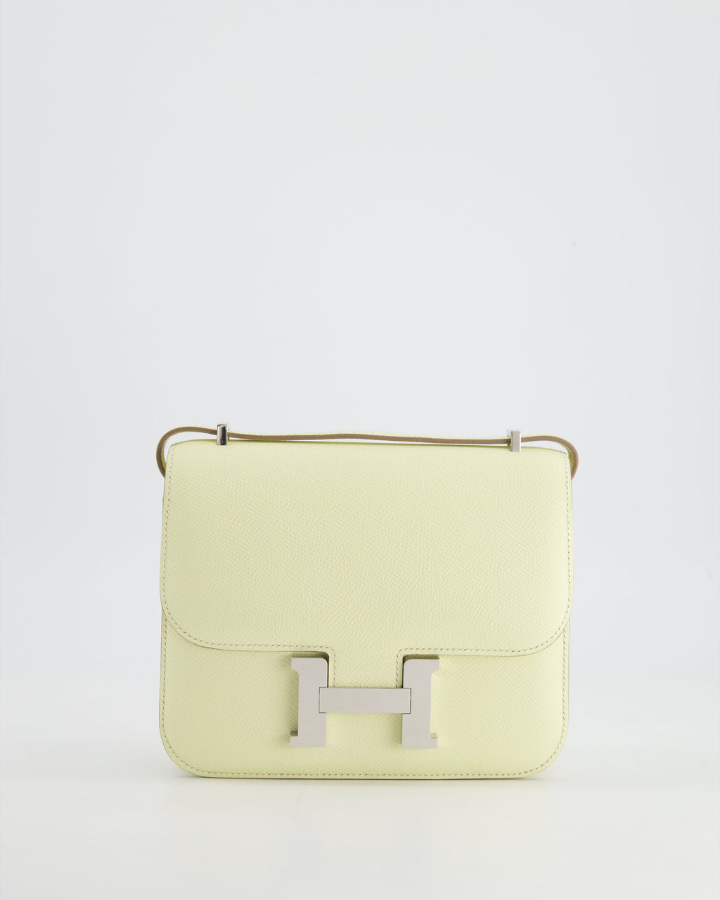 *NEW COLOUR* Hermès Constance III 18 Miroir Bag in Jaune Milton Epsom Leather with Palladium Hardware