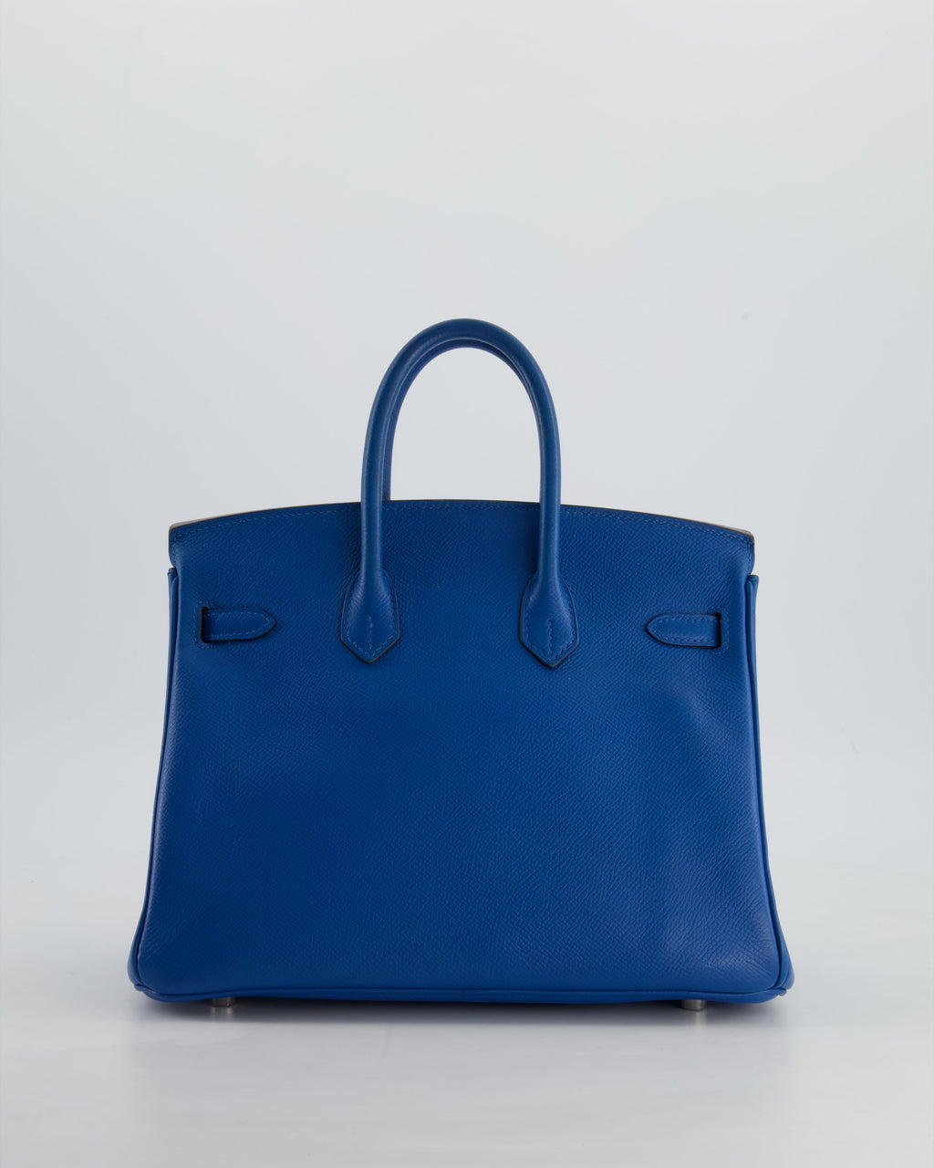 *FIRE PRICE* Hermès Birkin 25 Retourne Bag in Bleu De Galice Epsom Leather with Palladium Hardware