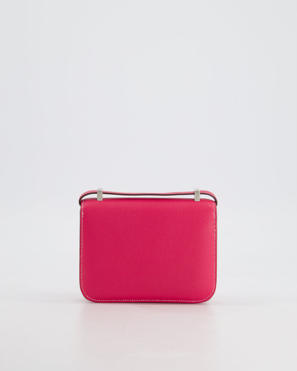 *RARE HOT* Hermès Constance II Micro Bag in Rose Tyrien Epsom Leather with Palladium Hardware