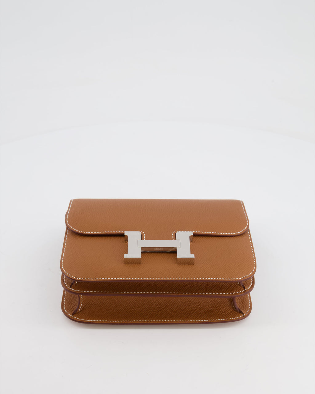 *HOT* Hermès Constance III 18 Miroir Bag in Gold Epsom Leather with Palladium Hardware
