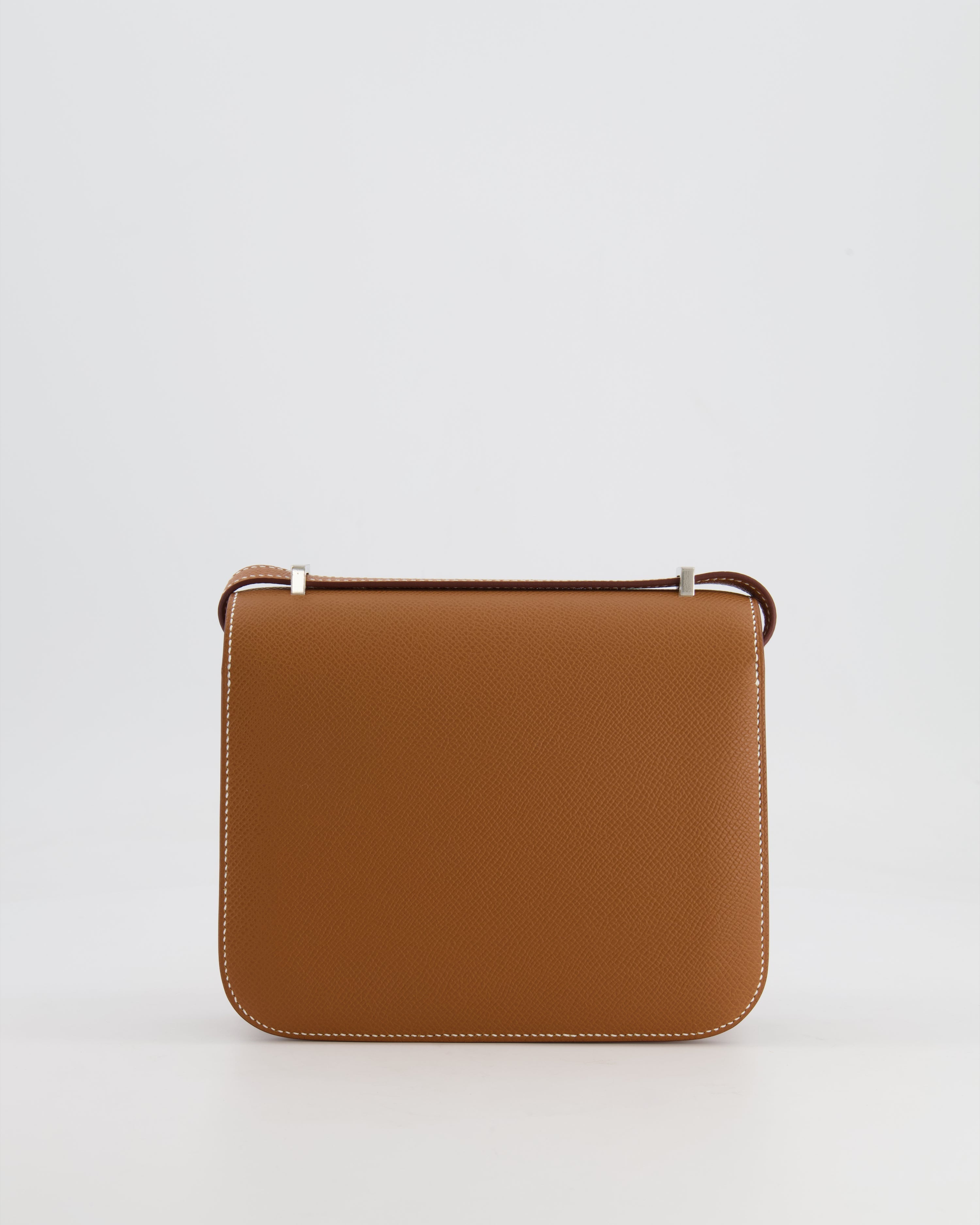 *HOT* Hermès Constance III 18 Miroir Bag in Gold Epsom Leather with Palladium Hardware