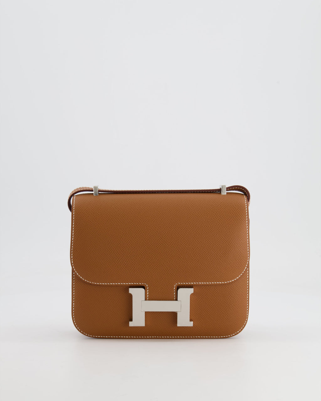 *HOT* Hermès Constance III 18 Miroir Bag in Gold Epsom Leather with Palladium Hardware