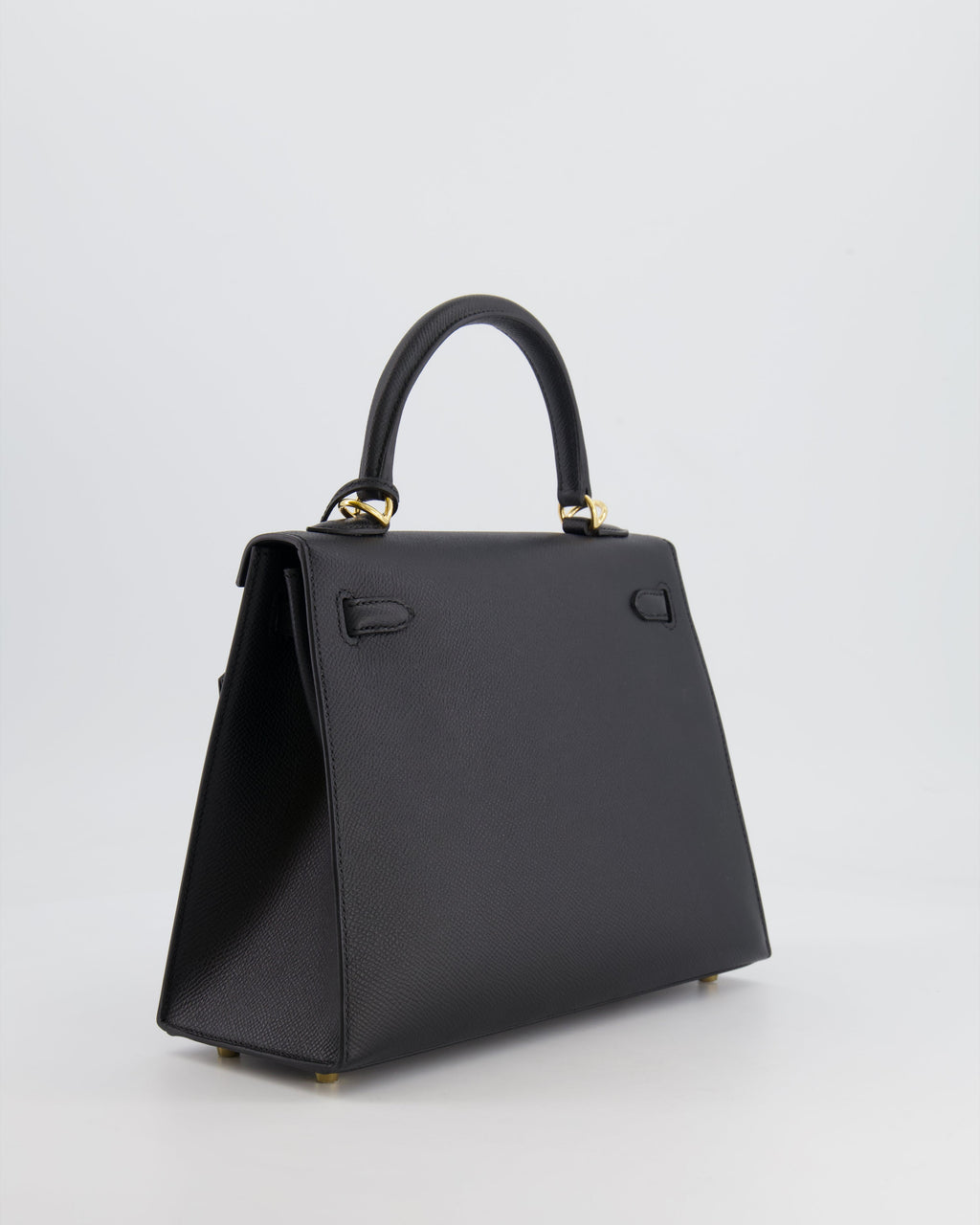*HOLY GRAIL* Hermès Kelly 25 Sellier Bag in Noir Epsom Leather with Gold Hardware