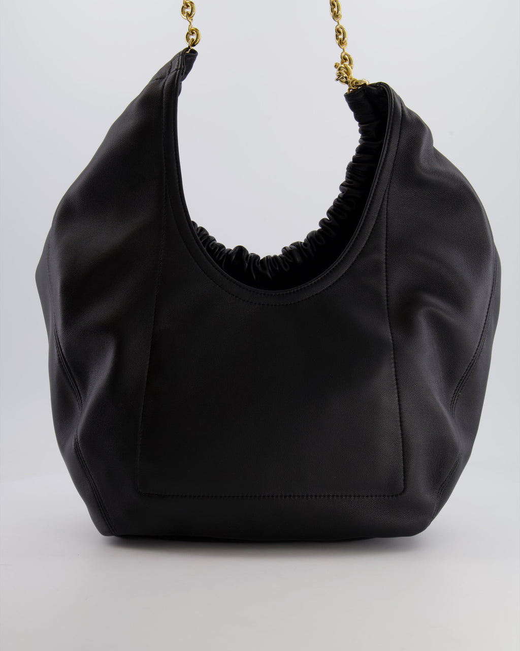 *HOT* Loewe Black Medium Squeeze Bag in Nappa Lambskin Leather and Gold Hardware RRP £3,650