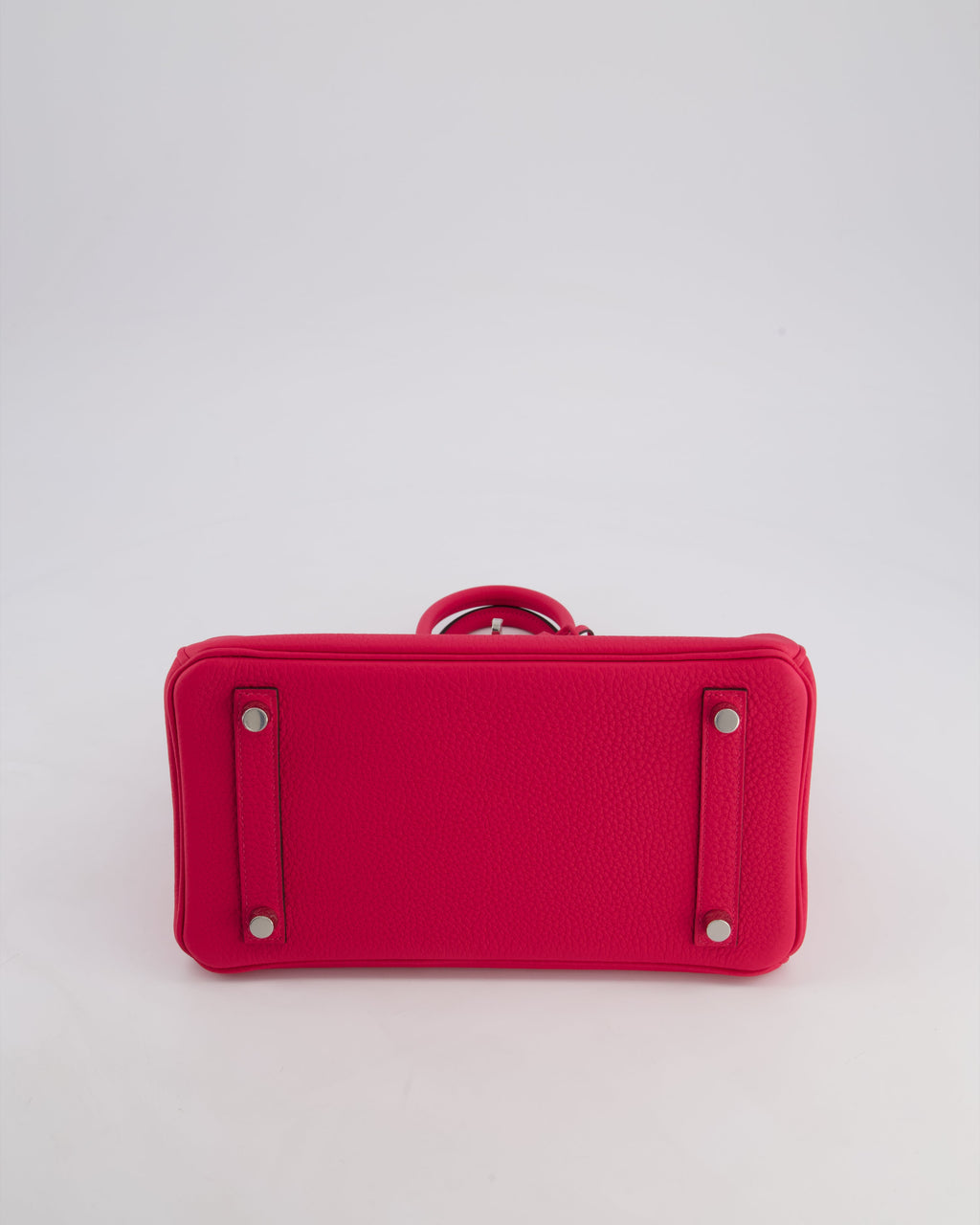 *RARE* Hermès Birkin 25 Retourne Bag in Rose Mexico Togo Leather with Palladium Hardware