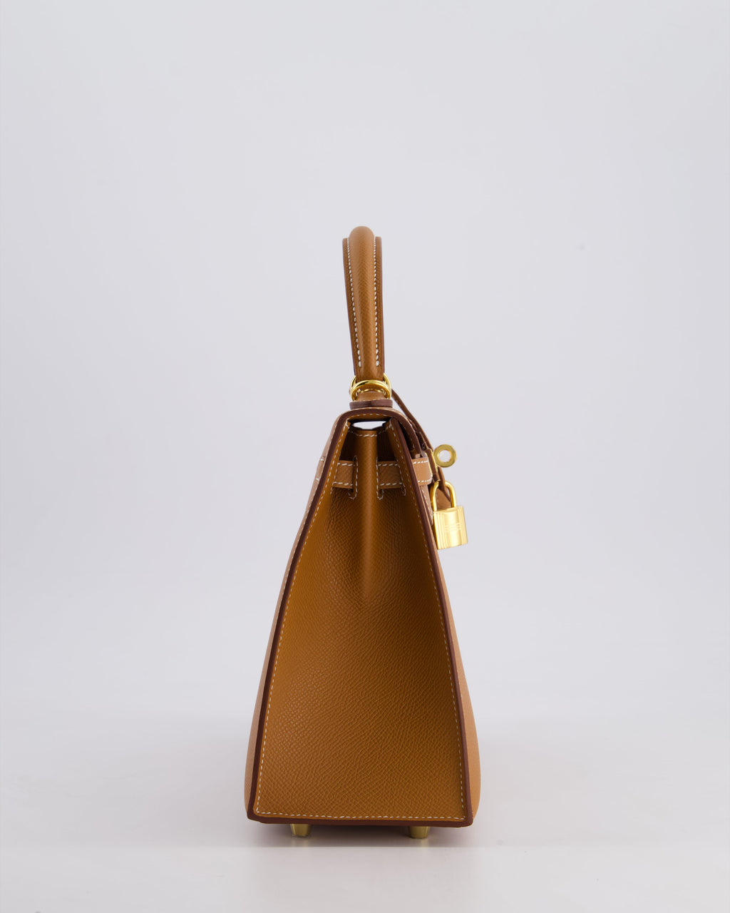 *HOLY GRAIL* Hermès Kelly 25 Sellier Bag in Gold Epsom Leather with Gold Hardware
