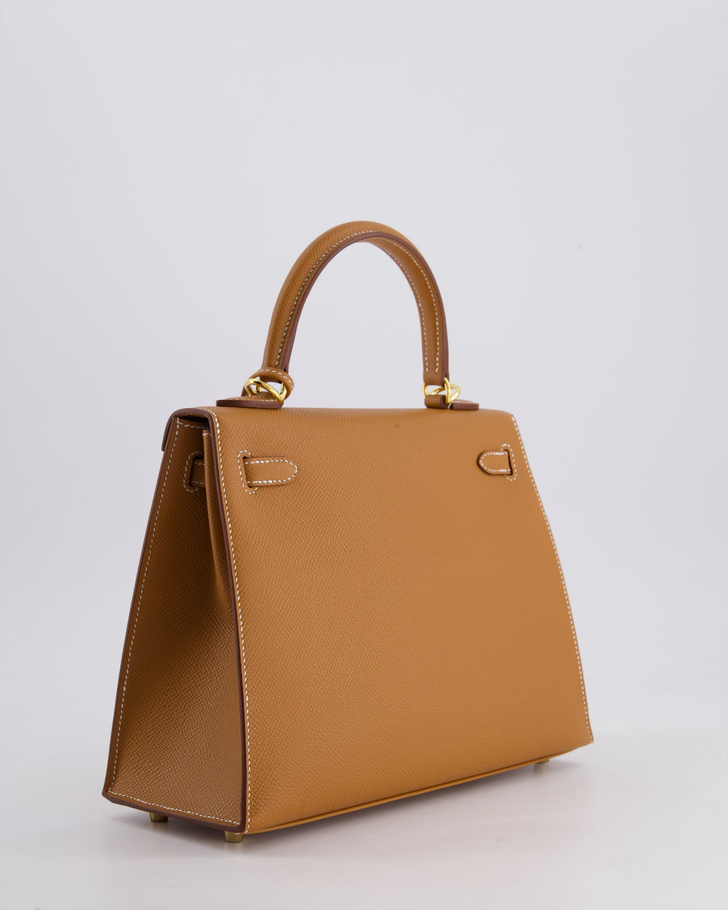 *HOLY GRAIL* Hermès Kelly 25 Sellier Bag in Gold Epsom Leather with Gold Hardware