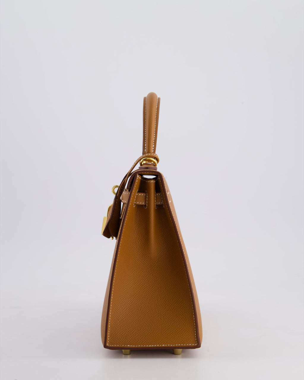 *HOLY GRAIL* Hermès Kelly 25 Sellier Bag in Gold Epsom Leather with Gold Hardware