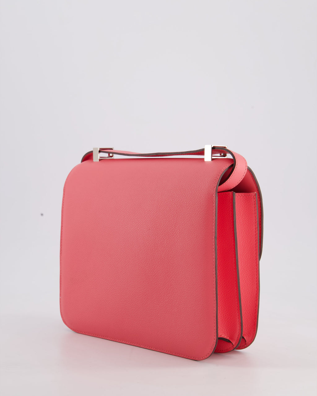 *HOT* Hermès Constance III 24 Bag in Rose Azalee Evercolour Leather with Palladium Hardware