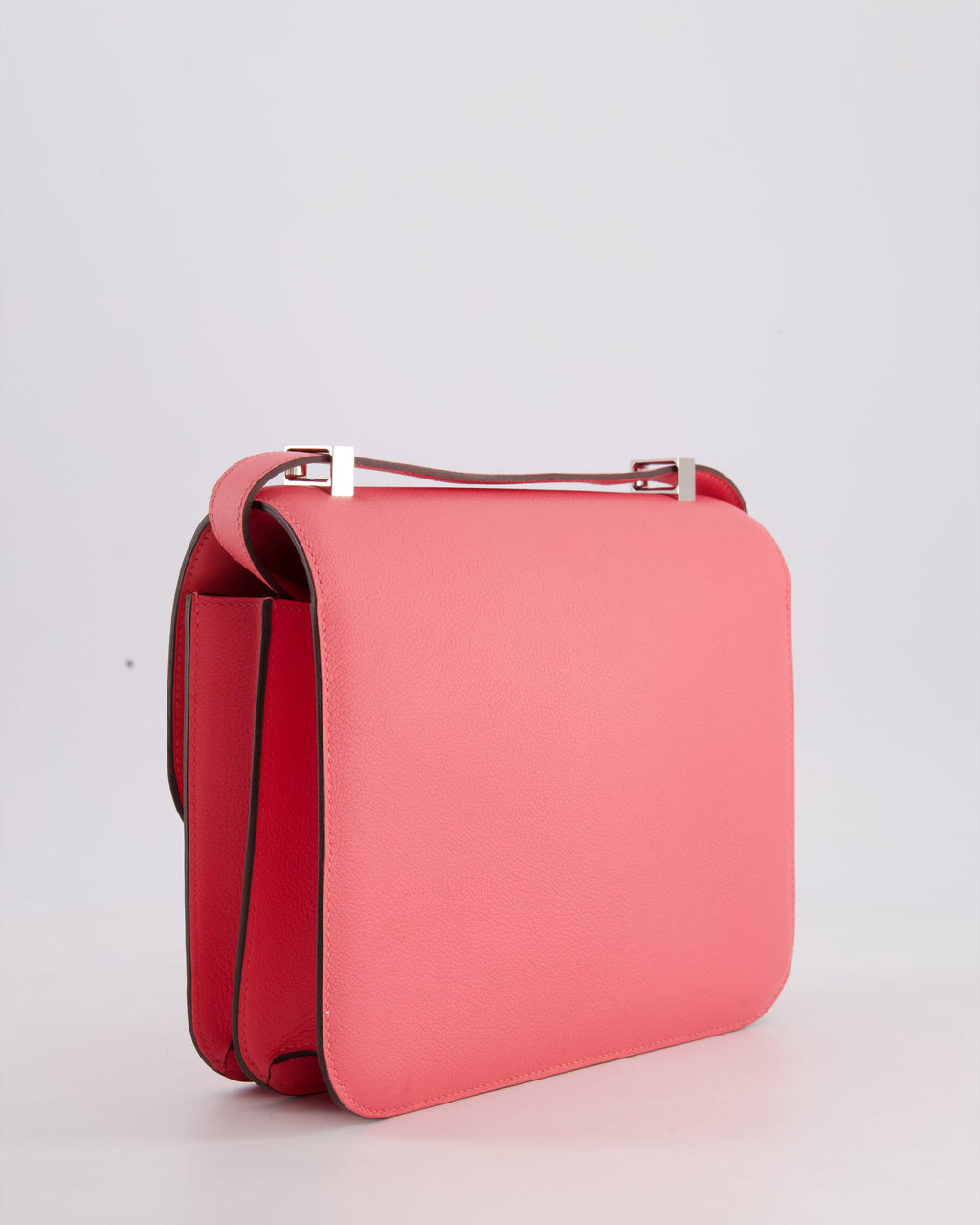 *HOT* Hermès Constance III 24 Bag in Rose Azalee Evercolour Leather with Palladium Hardware