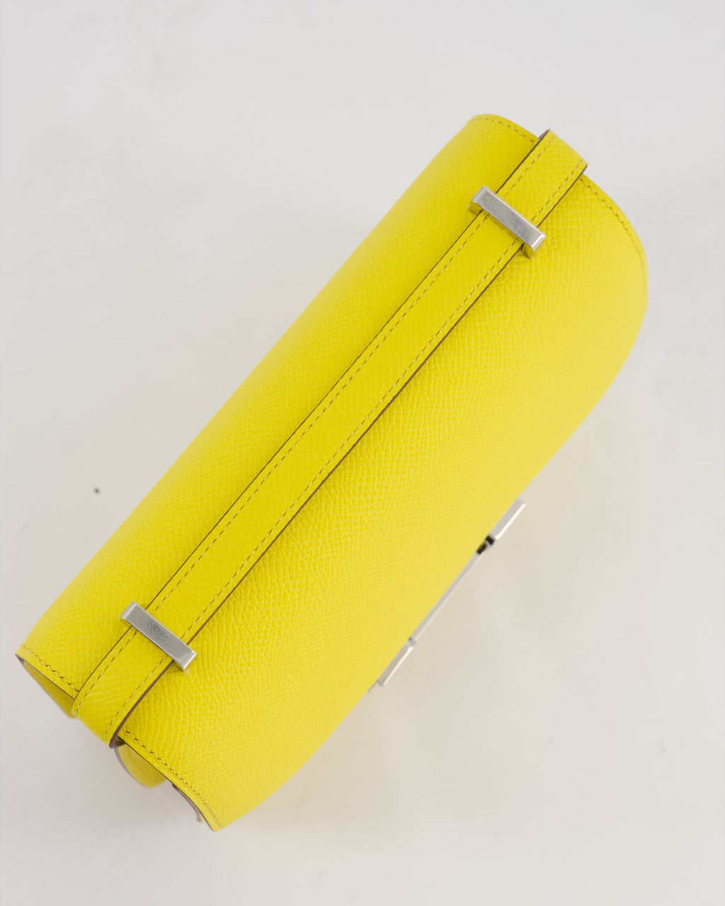 Hermès Constance III 18 Miroir Bag in Jaune De Naples Epsom Leather with Palladium Hardware