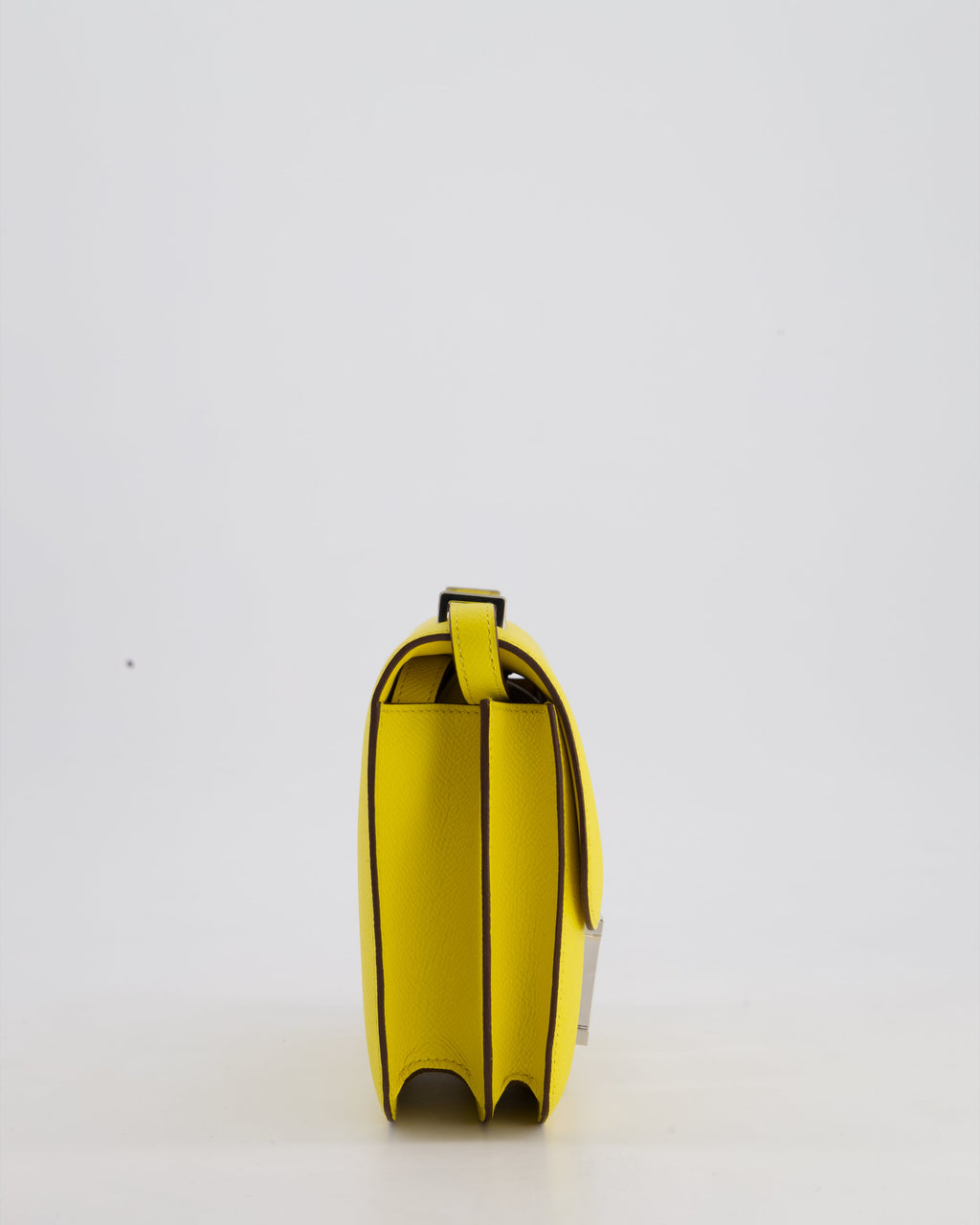 Hermès Constance III 18 Miroir Bag in Jaune De Naples Epsom Leather with Palladium Hardware