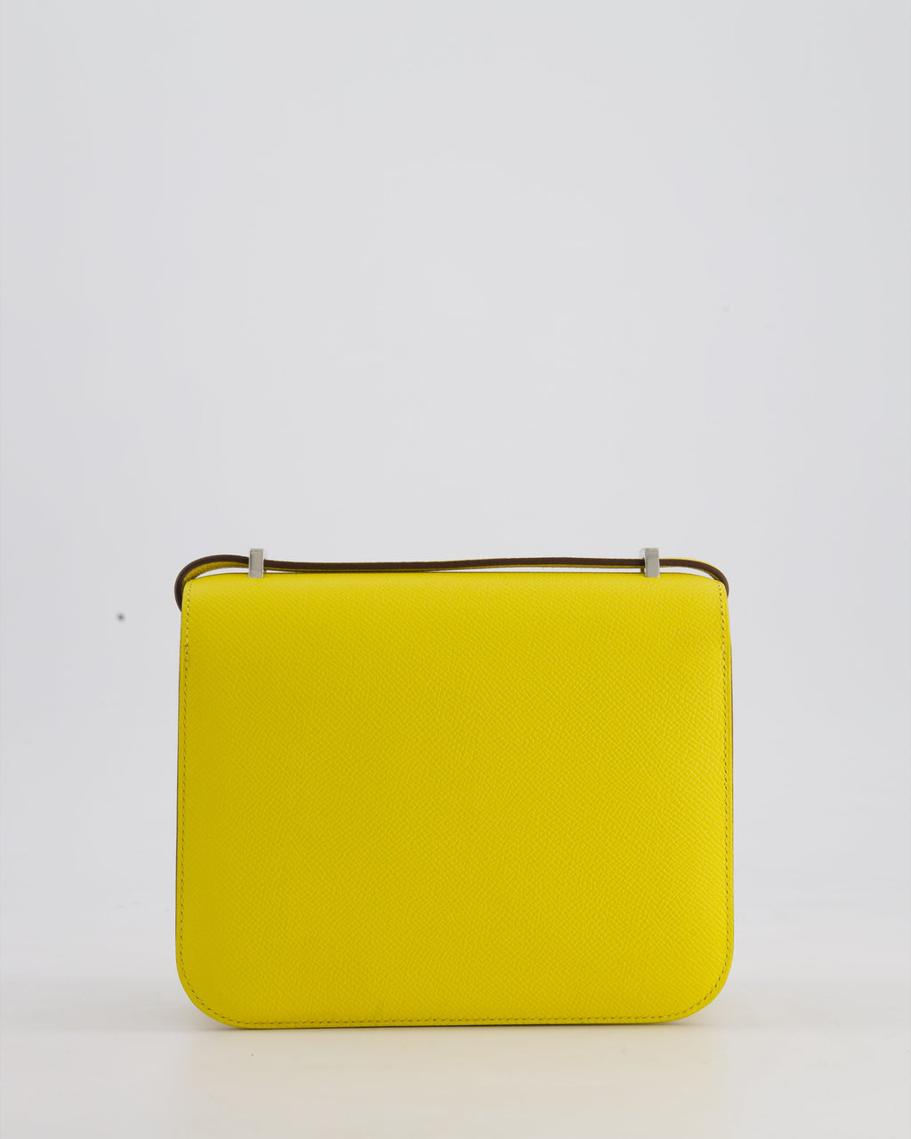 Hermès Constance III 18 Miroir Bag in Jaune De Naples Epsom Leather with Palladium Hardware