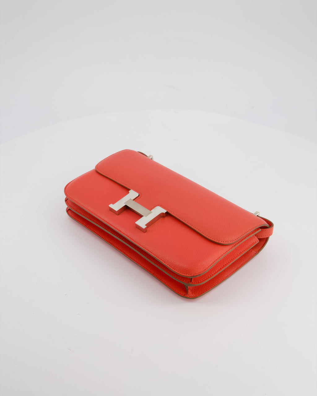 Hermès Constance Elan Bag in Rose Jaipur Epsom Leather with Palladium Hardware
