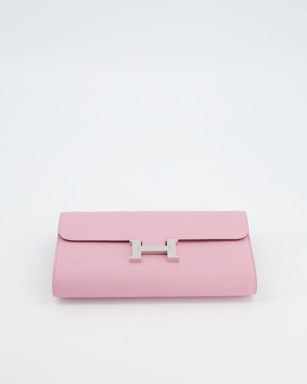 Hermès Constance To Go Bag in Mauve Sylvestre Epsom Leather with Palladium Hardware