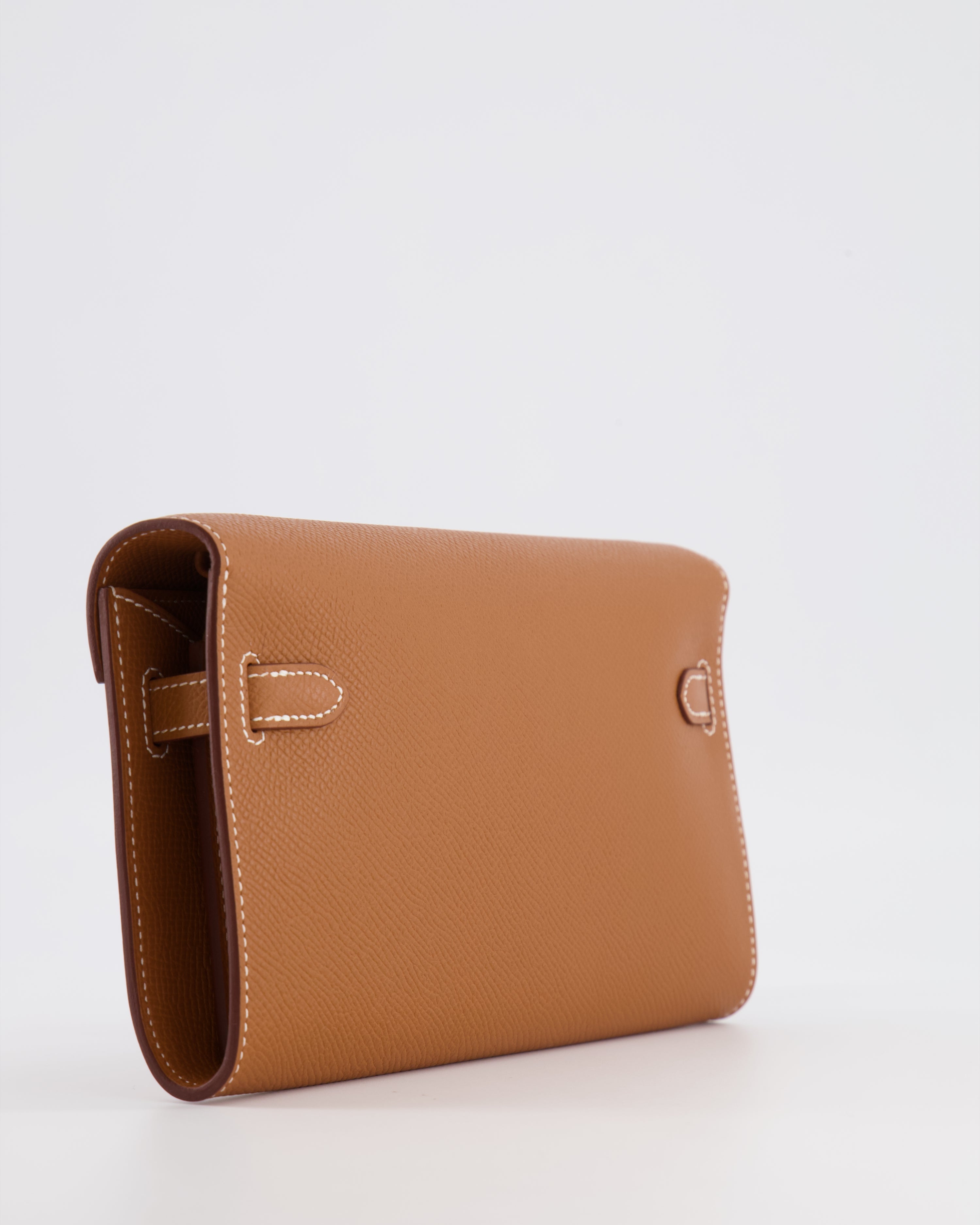 Hermès Kelly To Go Bag in Gold Epsom Leather with Palladium Hardware