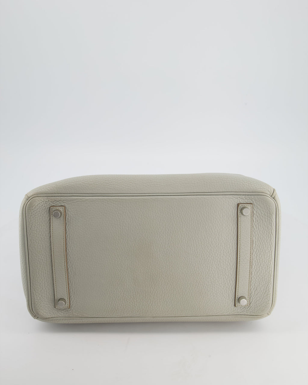 Hermès Birkin 35 Retourne Bag in Gris Perle Togo Leather with Palladium Hardware