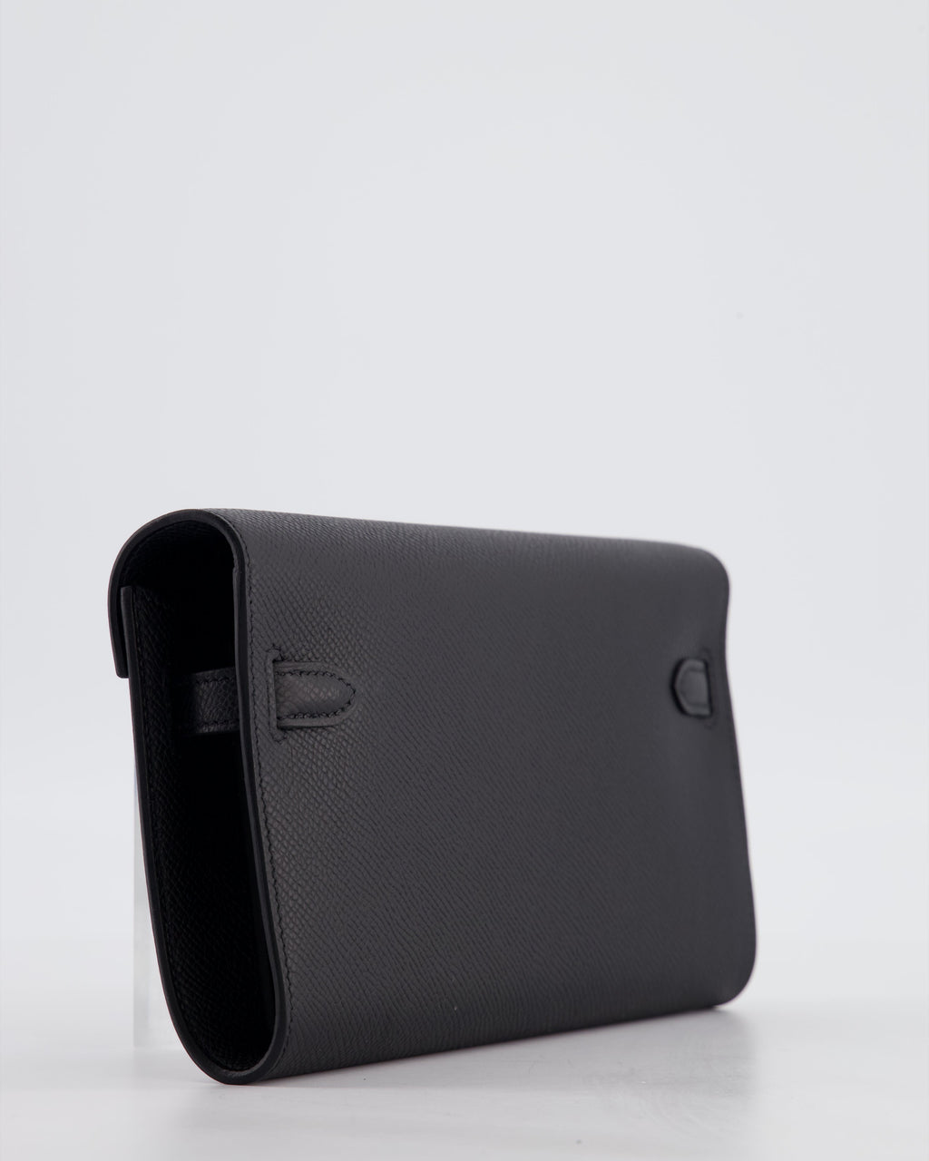 Hermès Kelly To Go Bag in Noir Epsom Leather with Palladium Hardware