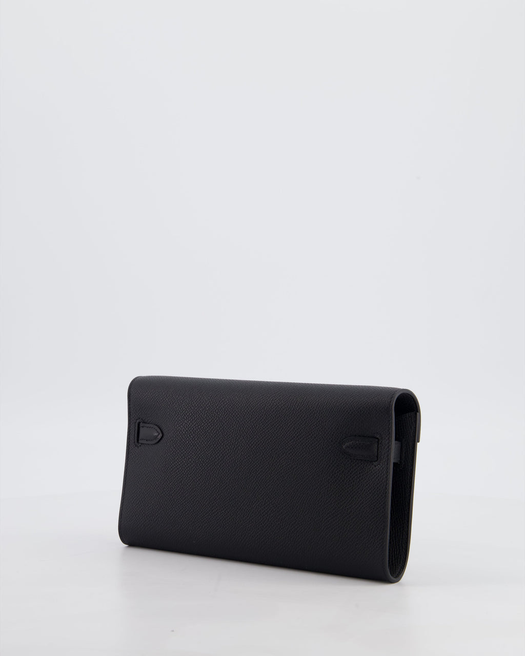 Hermès Kelly To Go Bag in Noir Epsom Leather with Palladium Hardware