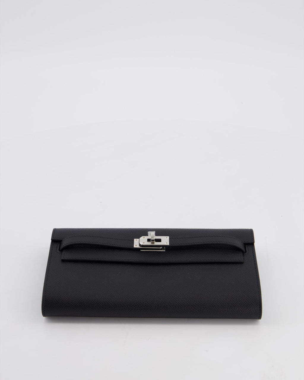 Hermès Kelly To Go Bag in Noir Epsom Leather with Palladium Hardware