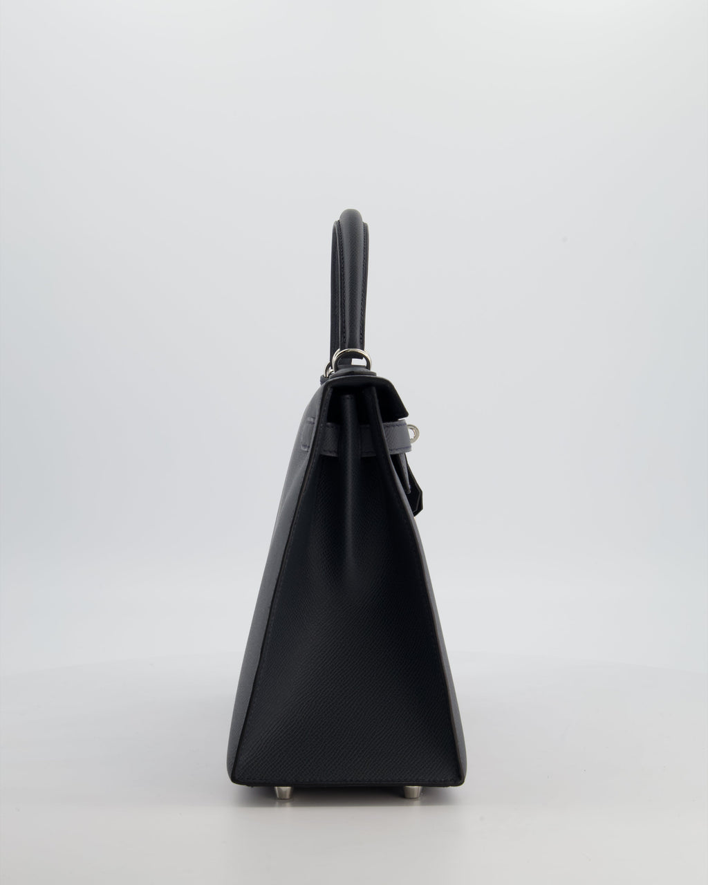 Hermès Kelly 28 Sellier Bag in Gris Misty Epsom Leather with Palladium Hardware