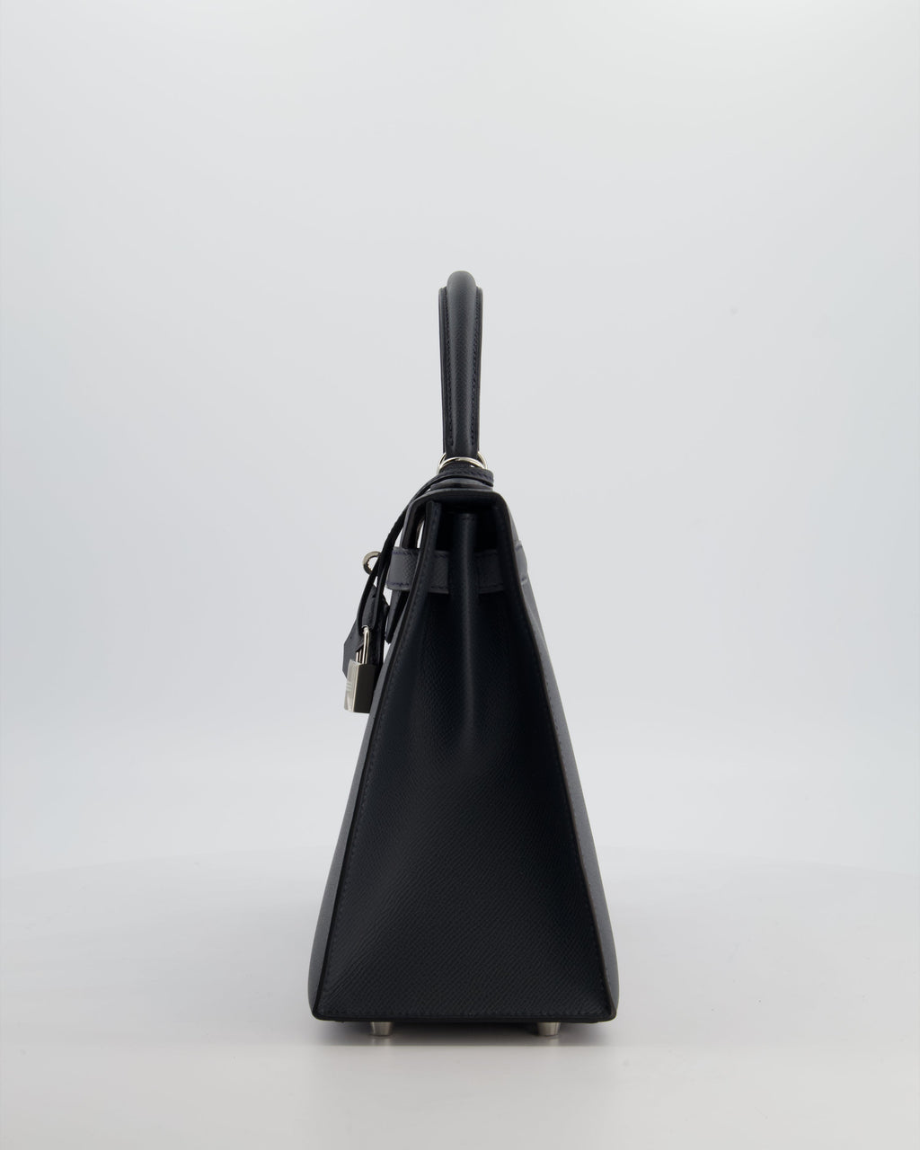 Hermès Kelly 28 Sellier Bag in Gris Misty Epsom Leather with Palladium Hardware