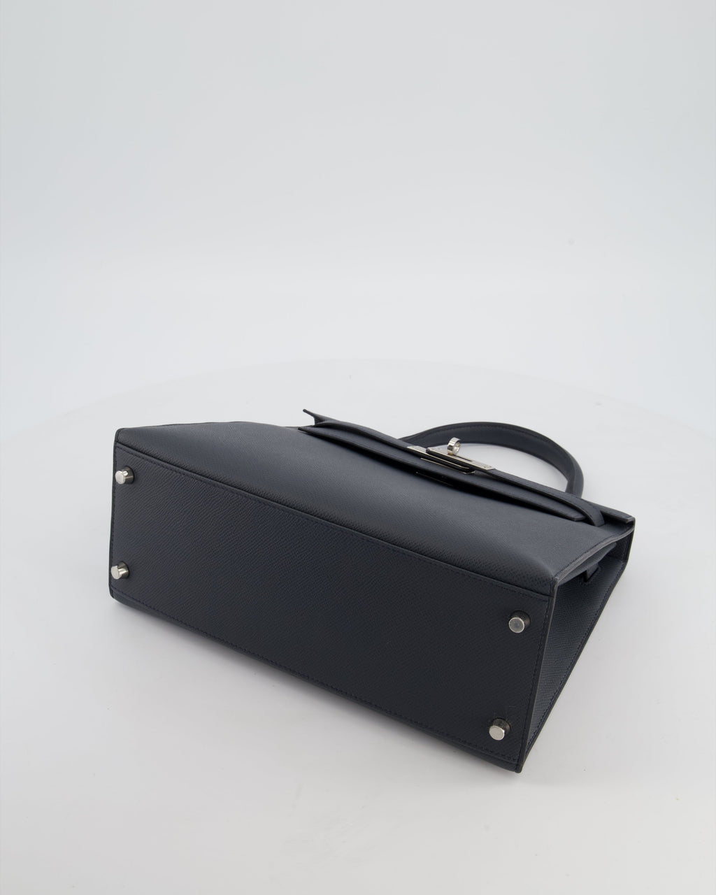 Hermès Kelly 28 Sellier Bag in Gris Misty Epsom Leather with Palladium Hardware