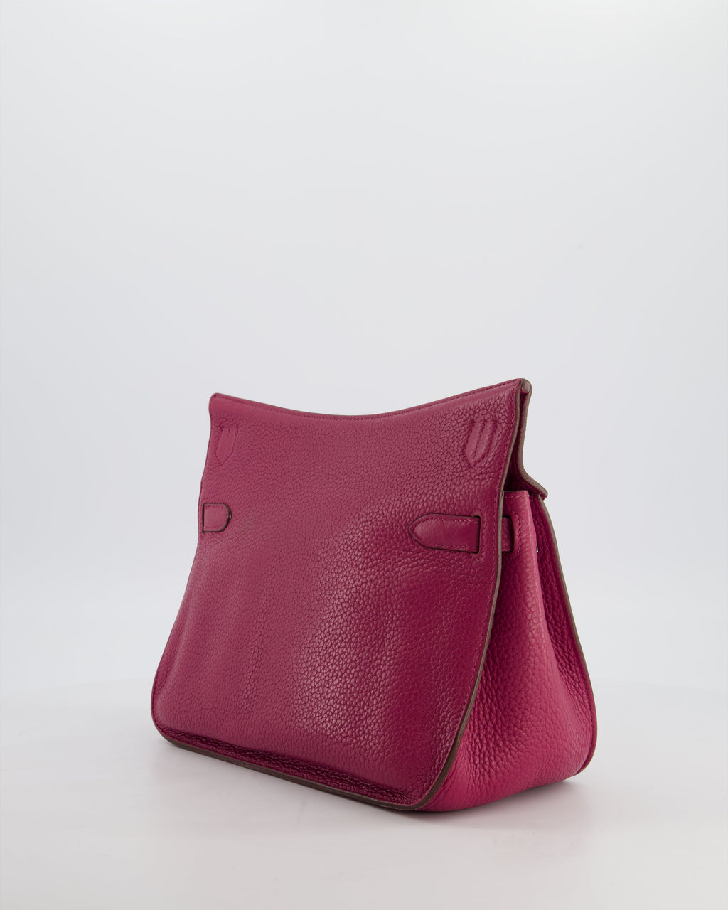 Hermès Jypsiere 28 Bag in Tosca Clemence Leather with Palladium Hardware