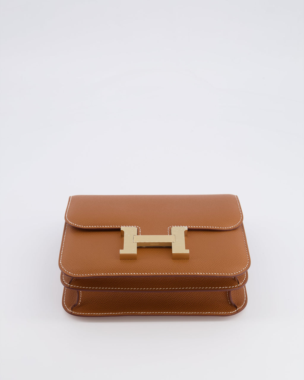*Fire price “Hermès Constance III 18 Miroir Bag in Gold Epsom Leather with Brushed Permabrass Hardware