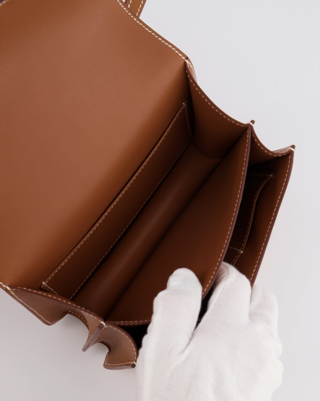 *Fire price “Hermès Constance III 18 Miroir Bag in Gold Epsom Leather with Brushed Permabrass Hardware
