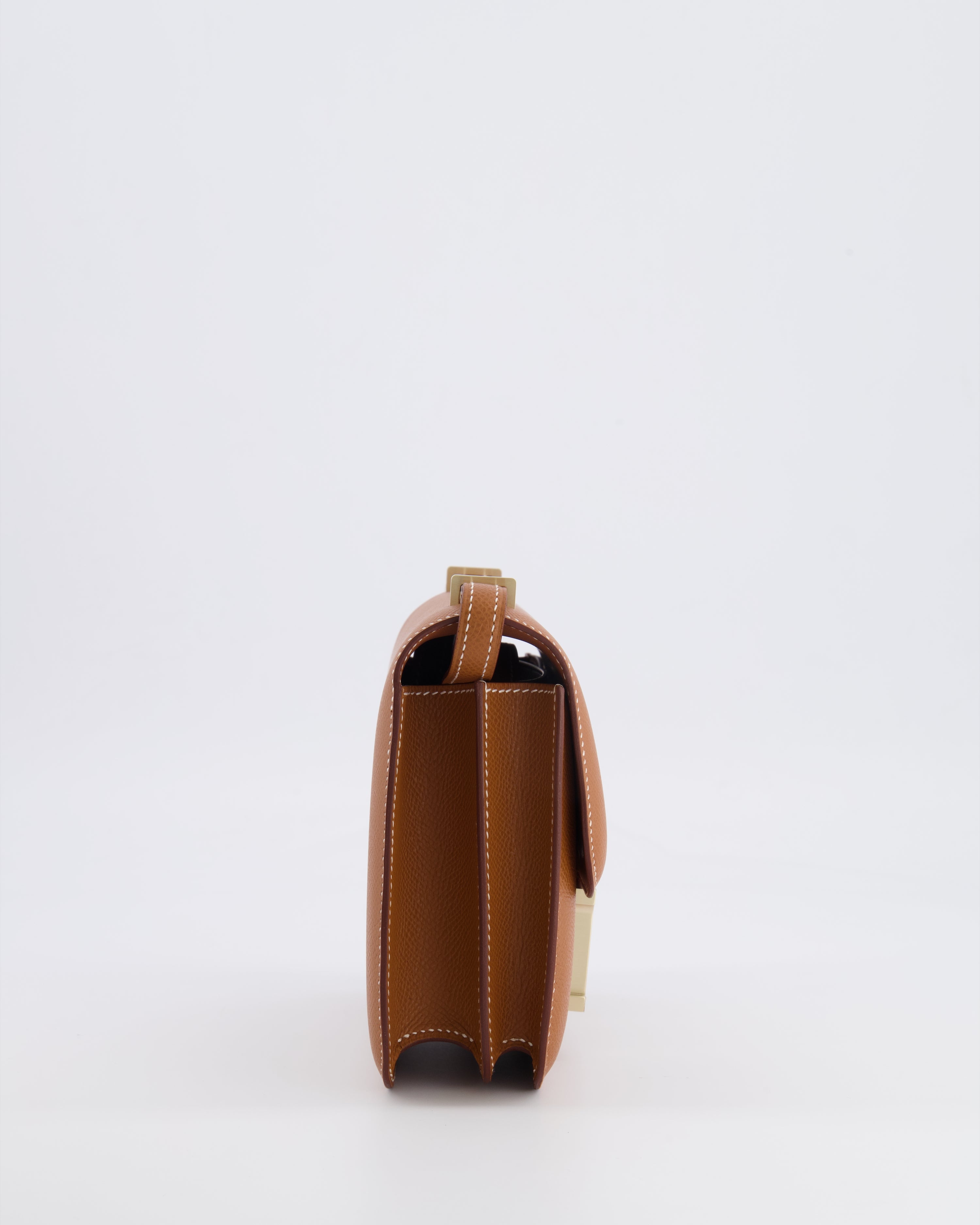 *Fire price “Hermès Constance III 18 Miroir Bag in Gold Epsom Leather with Brushed Permabrass Hardware
