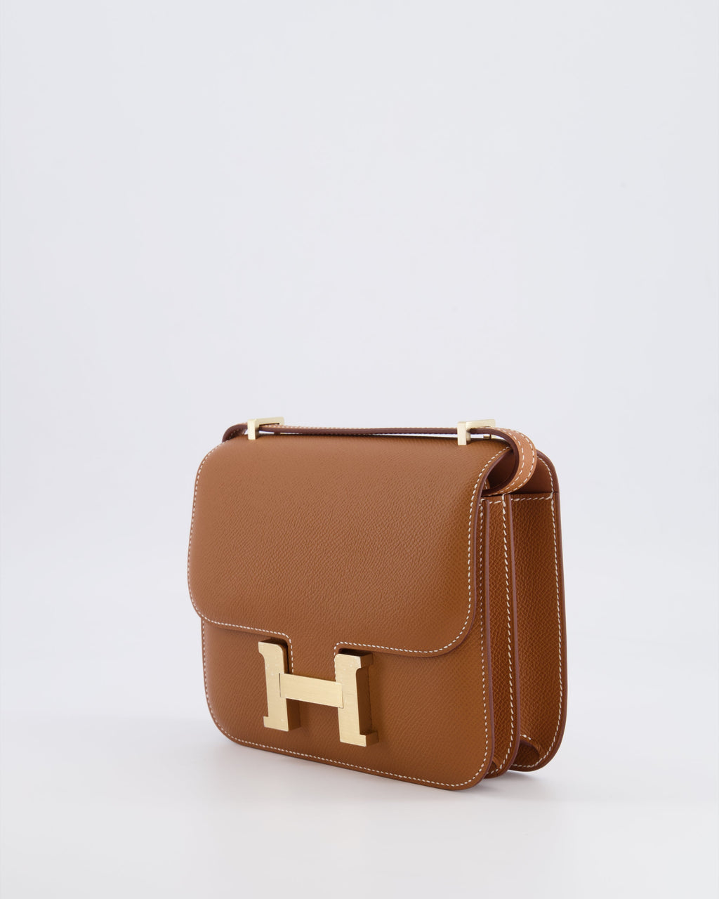 *Fire price “Hermès Constance III 18 Miroir Bag in Gold Epsom Leather with Brushed Permabrass Hardware