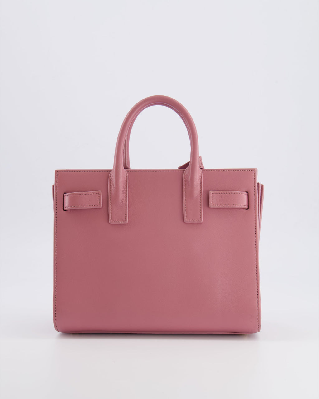 Saint Laurent Pink Leather Small Sac De Jour Bag with Gold Hardware RRP £2,040
