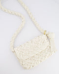 Bottega Veneta Bone White Small Kalimero Leather Citta Bag with Gold Hardware RRP £3,140
