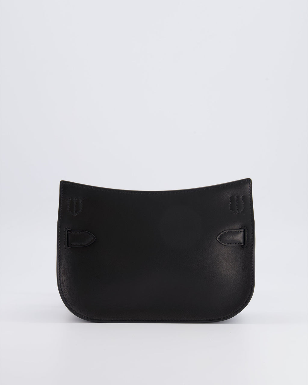 *RARE* Hermès Mini Jypsiere Crossbody Bag in Black Evergrain Leather with Gold Hardware