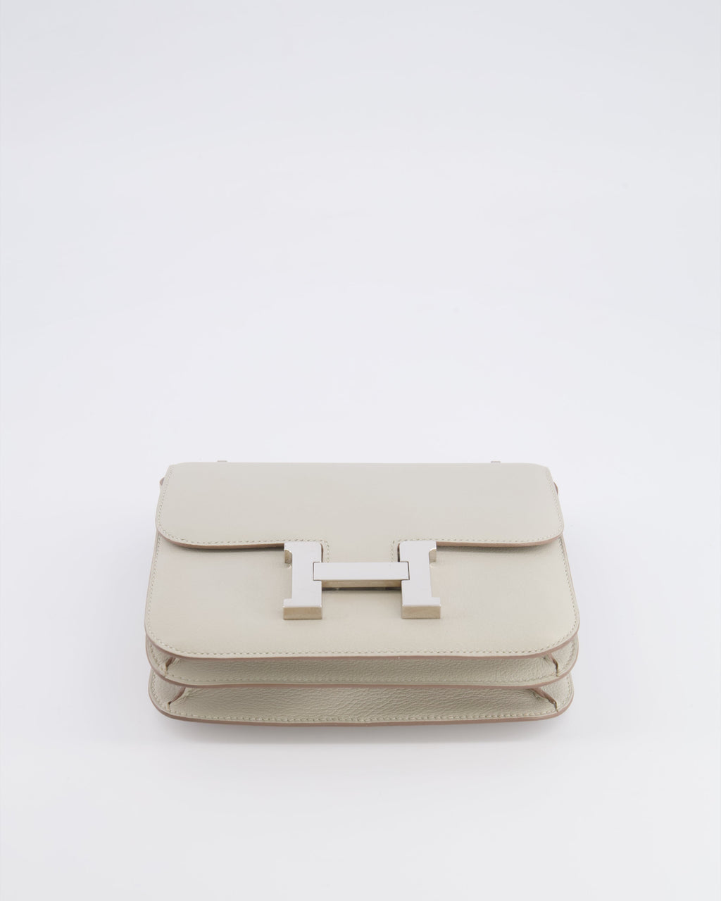 Hermès Constance III 18 Bag in Gris Perle Evercolor Leather with Palladium Hardware