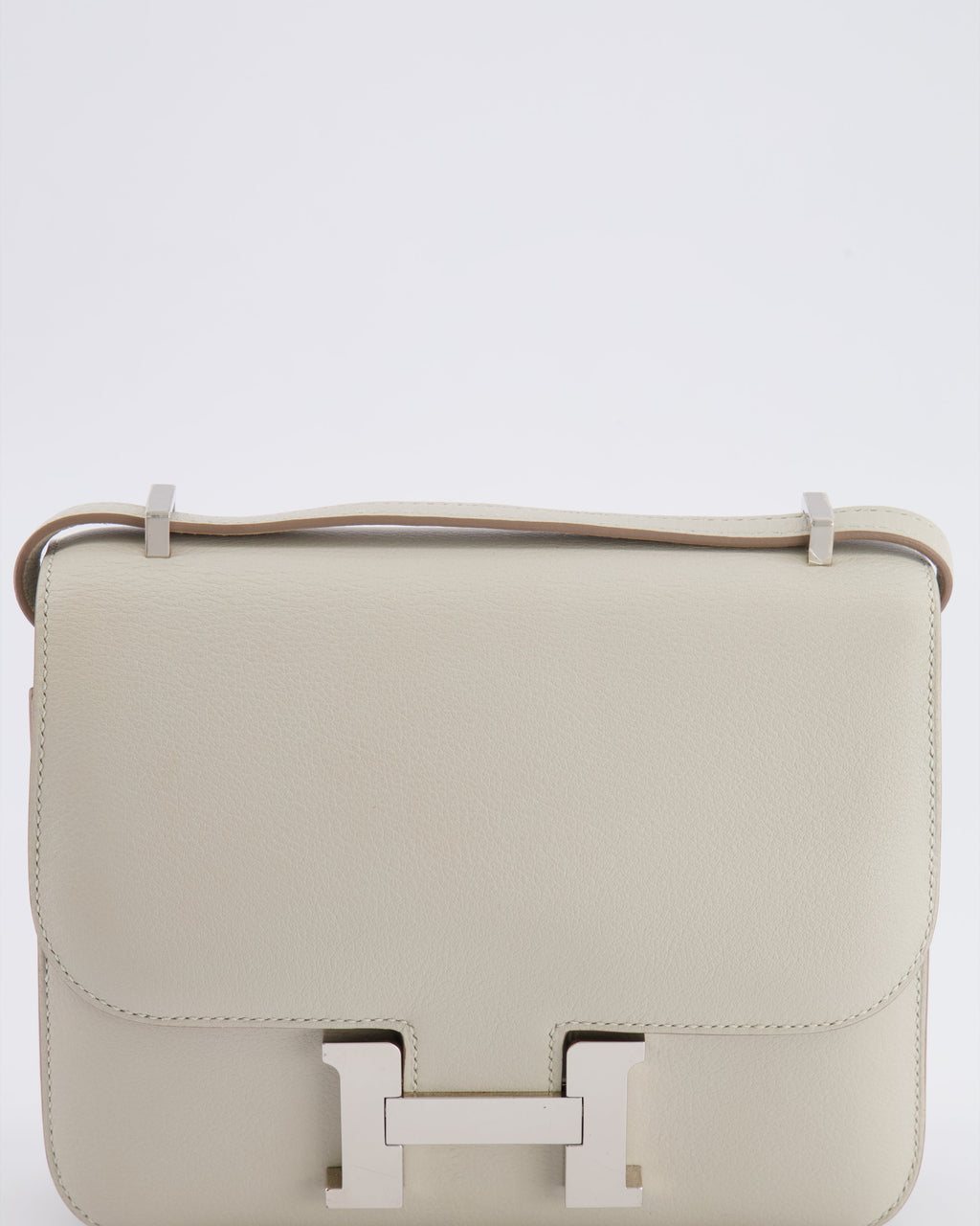Hermès Constance III 18 Bag in Gris Perle Evercolor Leather with Palladium Hardware