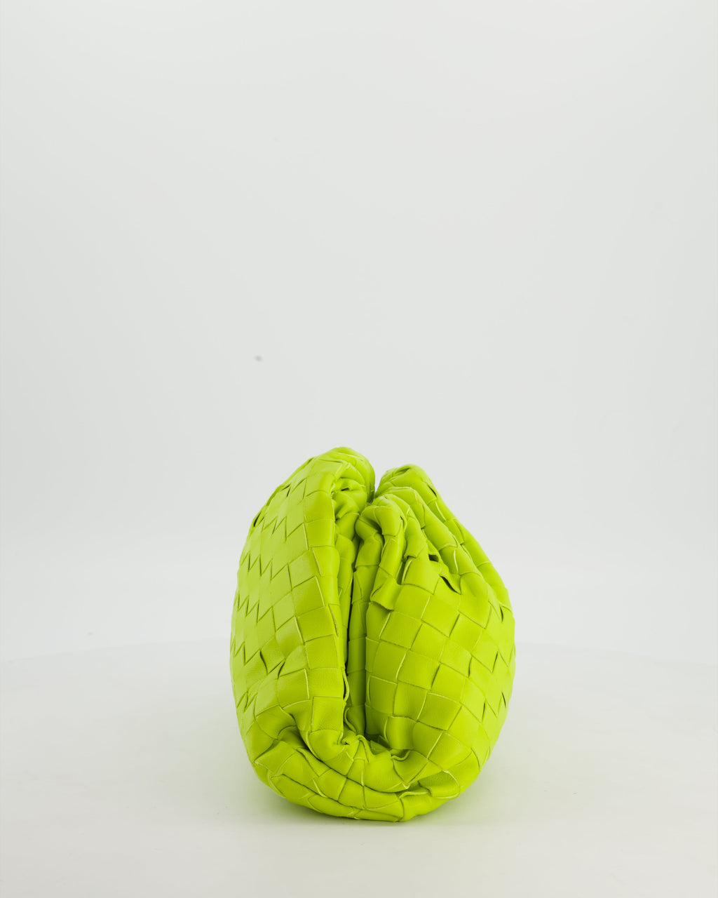 Bottega Veneta Kiwi Intrecciato Leather Clutch Bag RRP £2,900