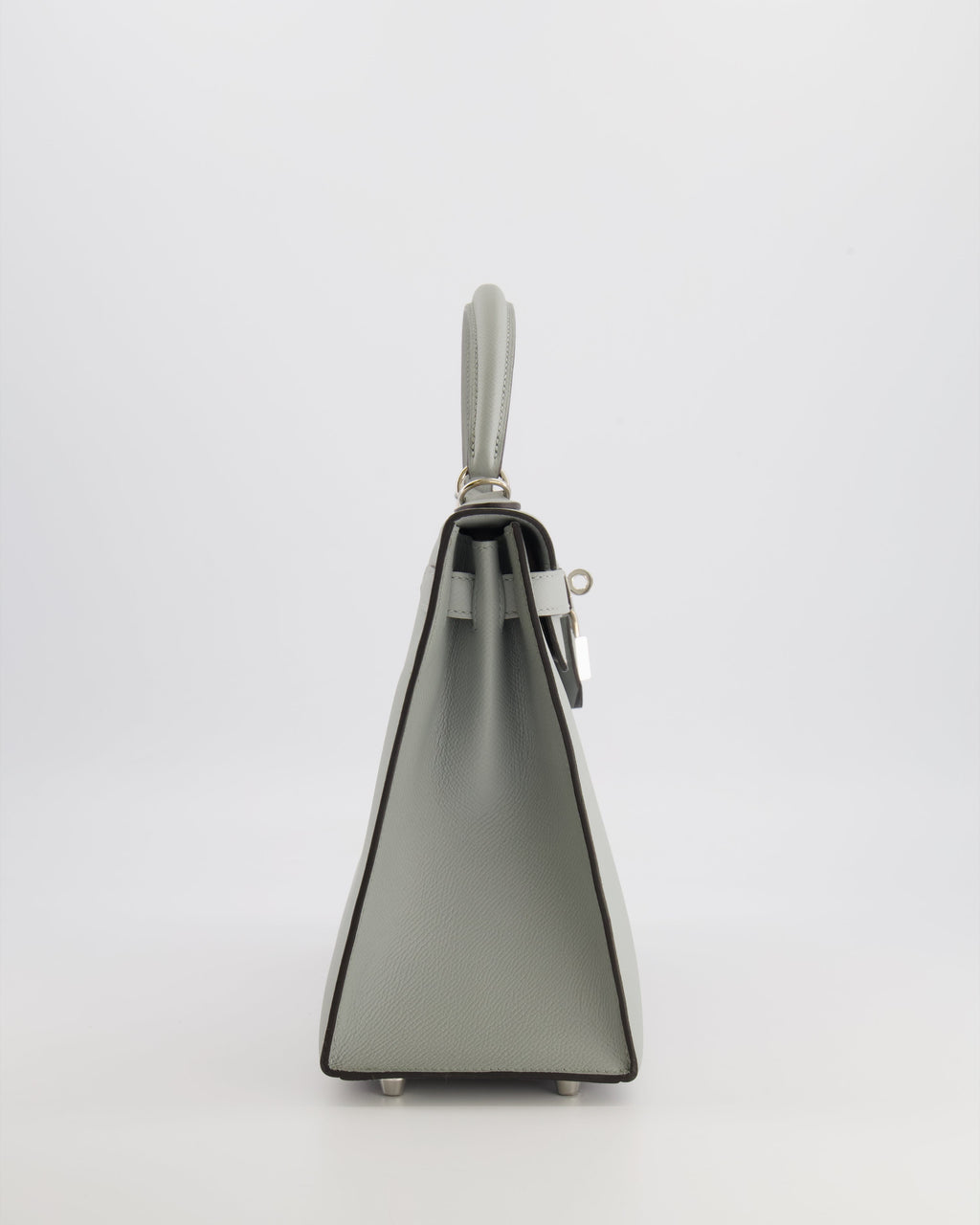 Hermès Kelly 28 Sellier Bag in Bleu Glacier Epsom Leather with Palladium Hardware