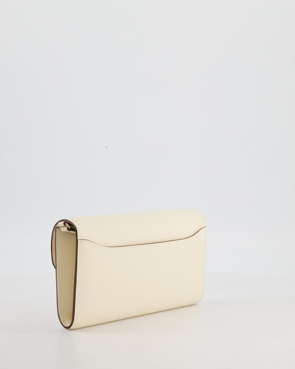 Hermès Constance To Go Bag in Nata Epsom Leather with Jaune Citron Enamel Hardware