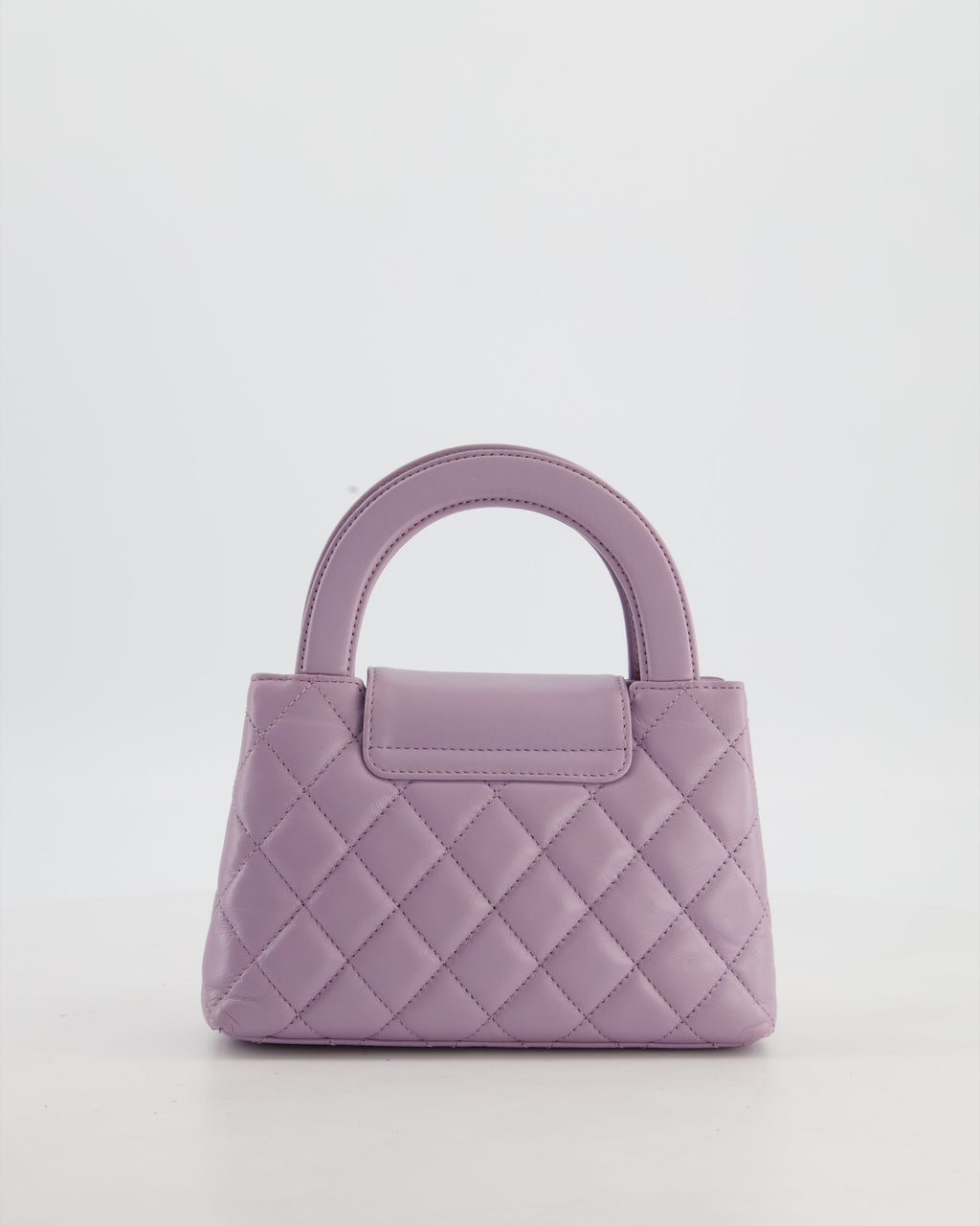 *HOT COLOUR* Chanel Lilac Small Mini Kelly Shopping Bag in Calfskin Leather with Brushed Gold Hardware