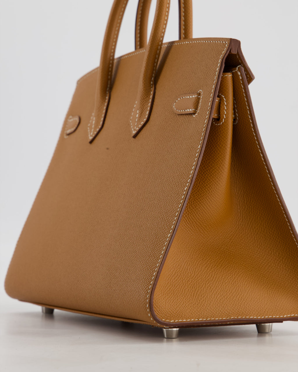 *RARE* Hermès Birkin 25 Sellier Bag in Gold Epsom Leather with Palladium Hardware