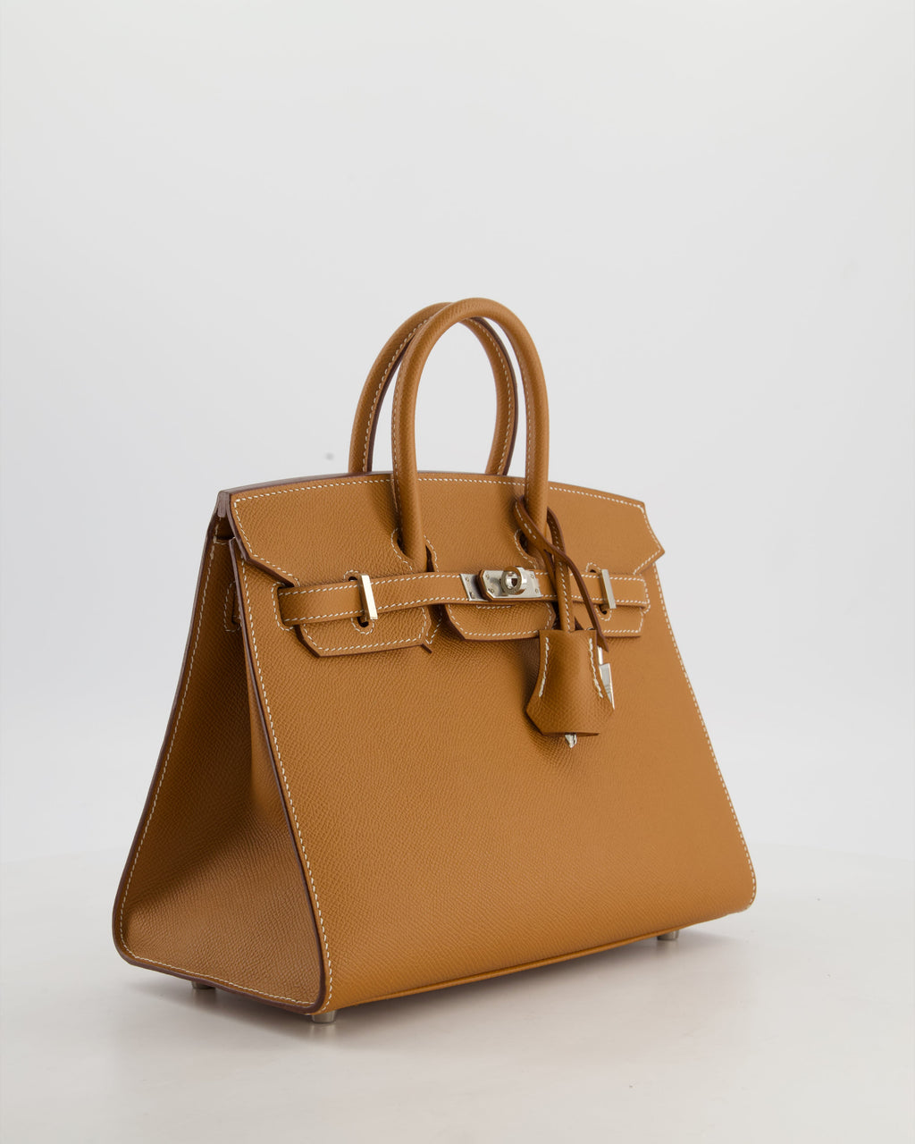 *RARE* Hermès Birkin 25 Sellier Bag in Gold Epsom Leather with Palladium Hardware