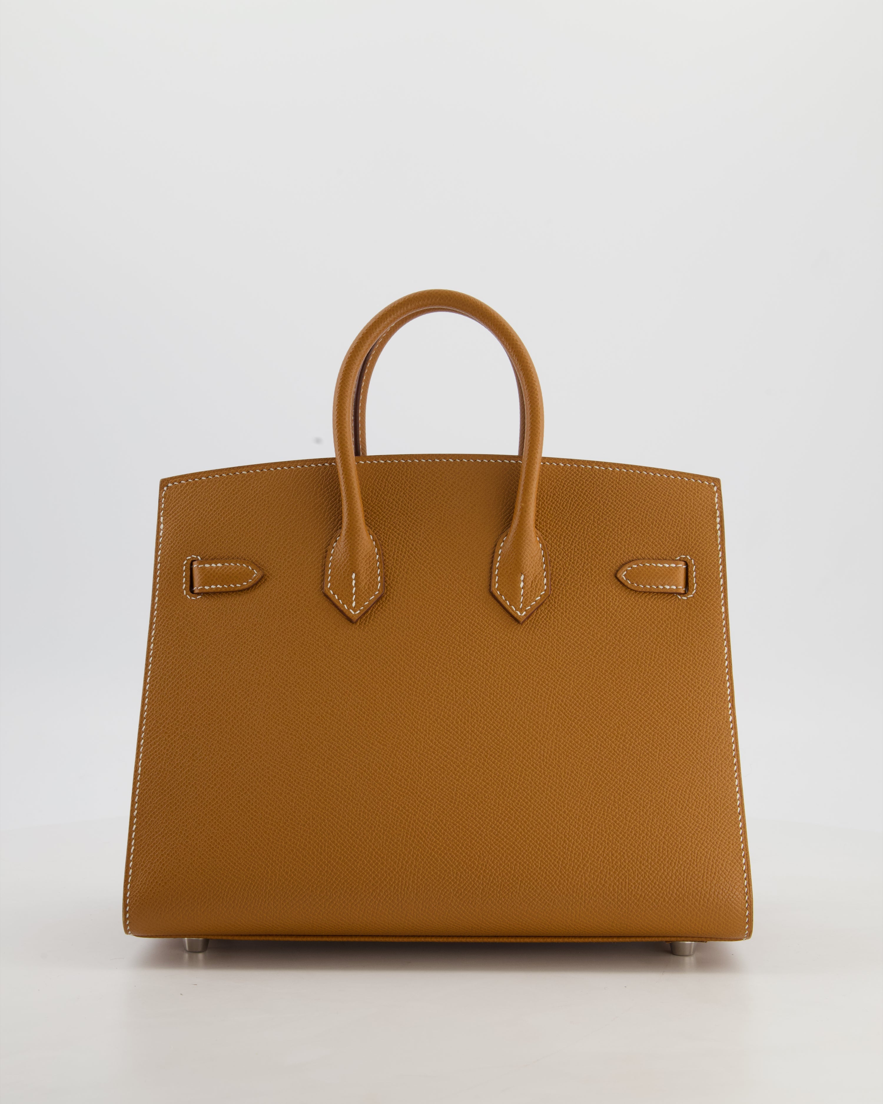 *RARE* Hermès Birkin 25 Sellier Bag in Gold Epsom Leather with Palladium Hardware