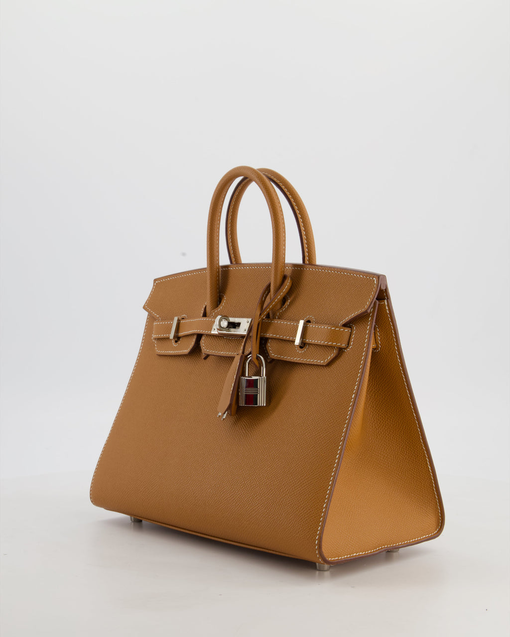 *RARE* Hermès Birkin 25 Sellier Bag in Gold Epsom Leather with Palladium Hardware