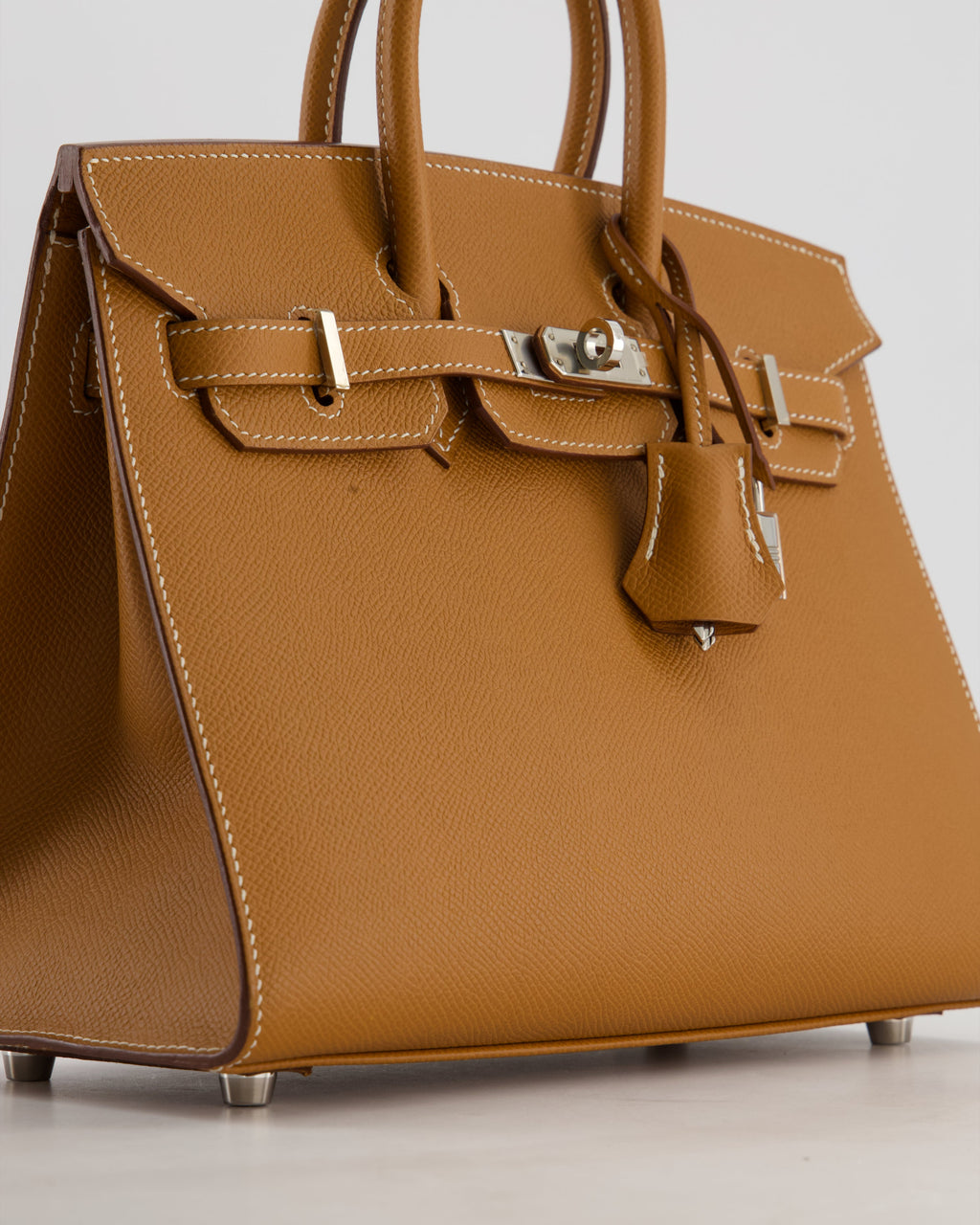 *RARE* Hermès Birkin 25 Sellier Bag in Gold Epsom Leather with Palladium Hardware